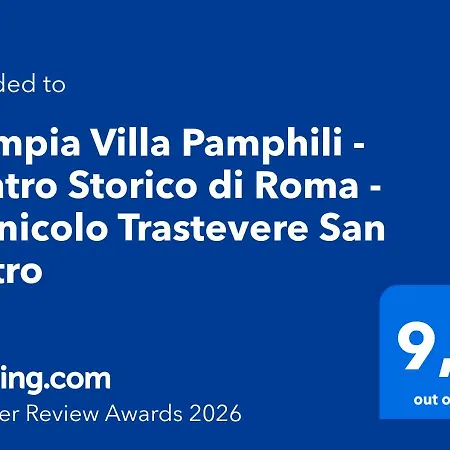 Olimpia Pamphili - Centro Storico Di - Gianicolo Trastevere San Pietro *